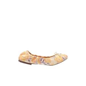 NEW SAM EDELMAN women's felicia felicia ballet flat in apricot multi